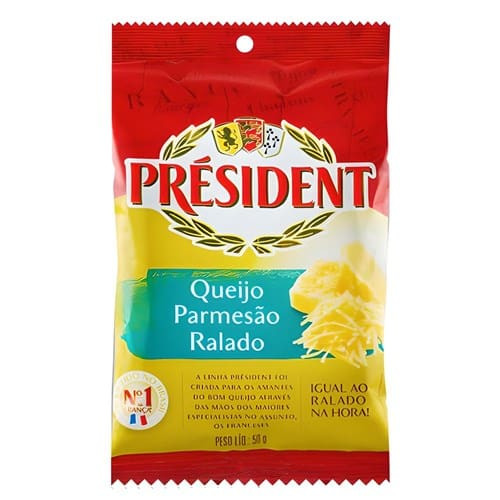 Queijo Parmesão Ralado Président 50g