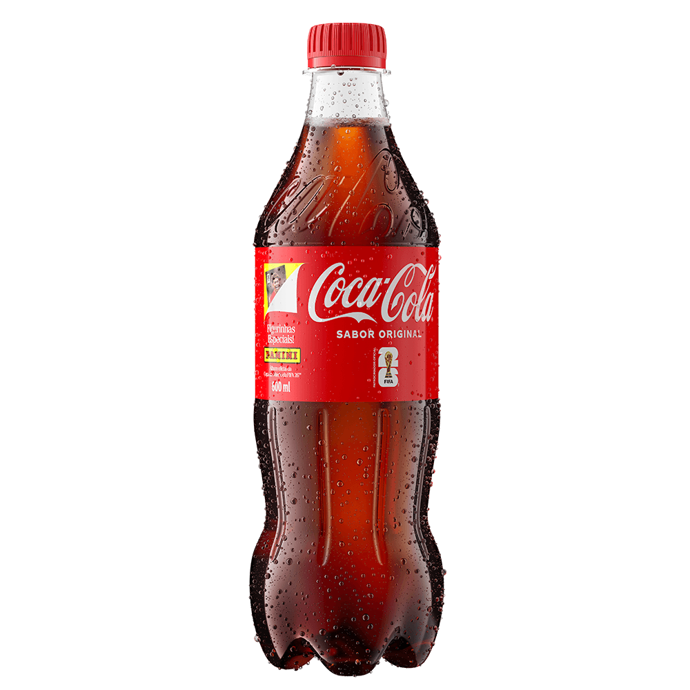 REFRIGERANTE COCA-COLA PET600ML