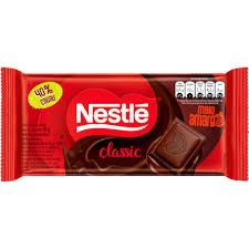 Chocolate Nestle Classic Meio Amargo 80g