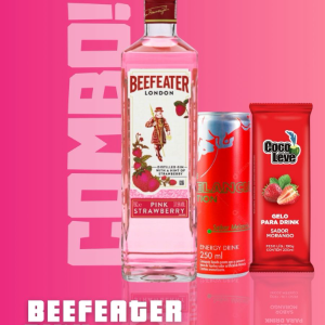COMBO BEEFEATER PINK C/ RED BULL