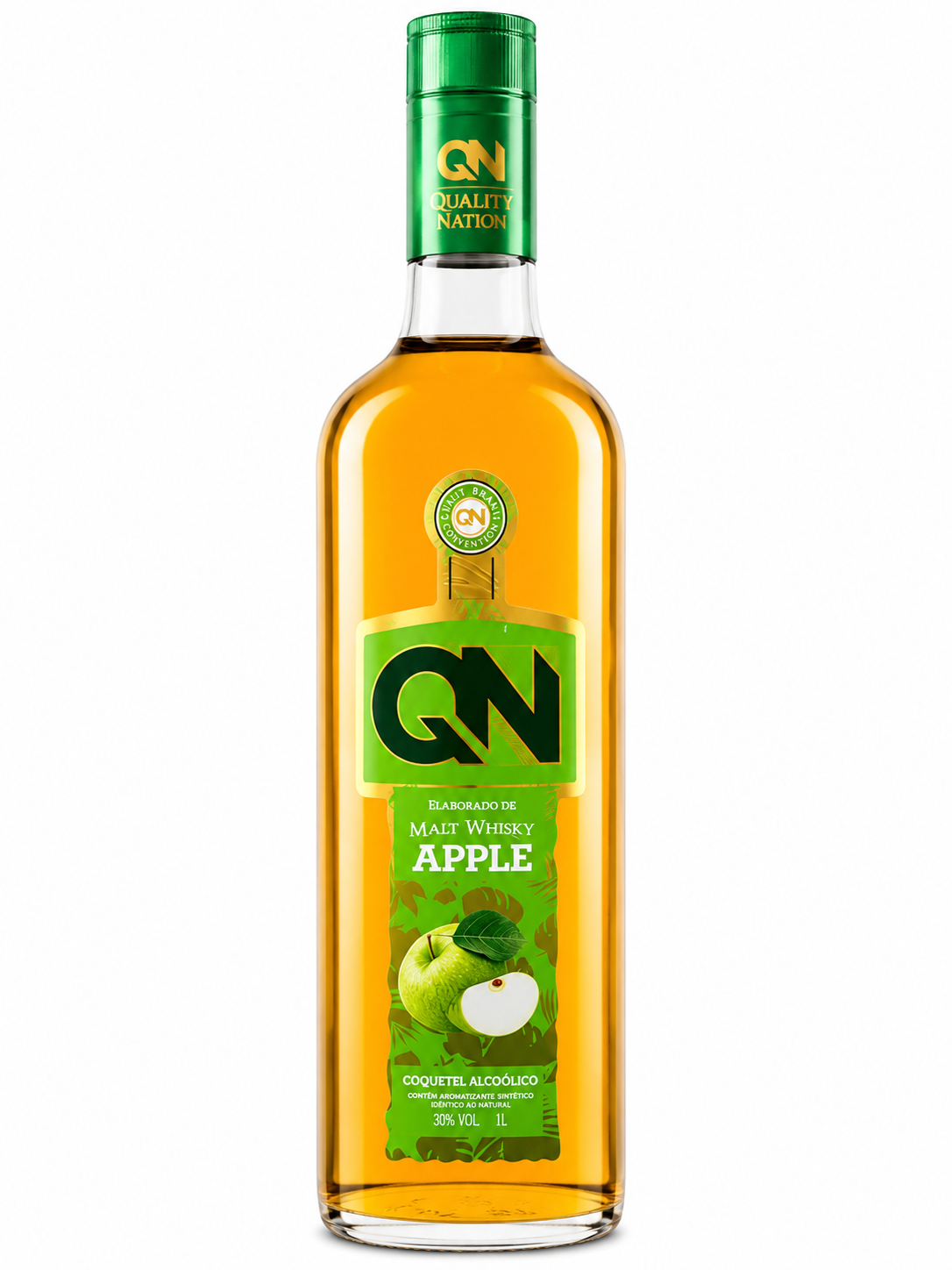 QN WHISKY APLLE 1LT