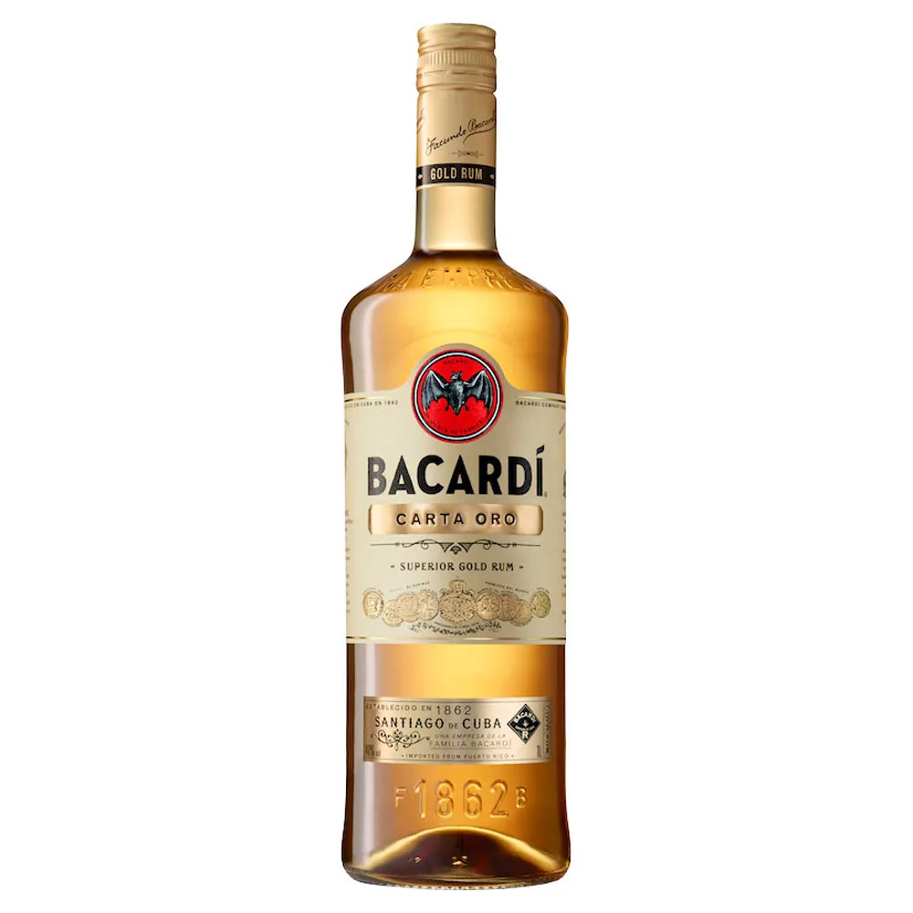 RUM BACARDI CARTA ORO 980ML