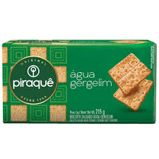 BISCOITO PIRAQUE AGUA GERGELIM 215G