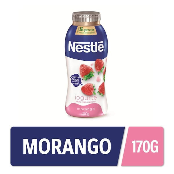 Iogurte Sabor Morango Nestlé 170g