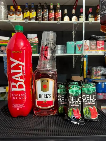 COMBO ROCKS GIN VERMELHO 1L
