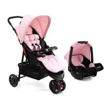 Carrinho de Bebê Voyage - Rosa