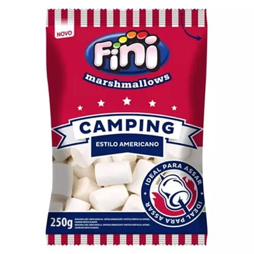 Marshmallows Camping para Assar Fini 250g