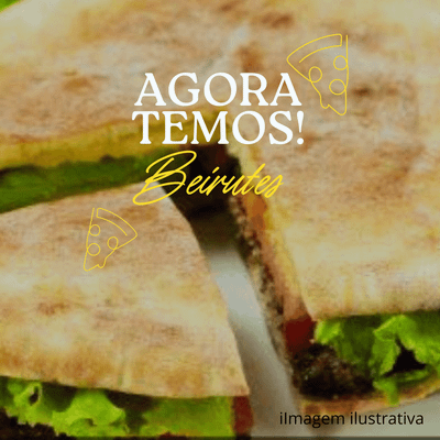 BEIRUTE FRANGO C/ CATUPIRY