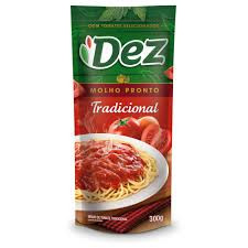 MOLHO TOMATE DEZ TRAD 300GR SACHE 
