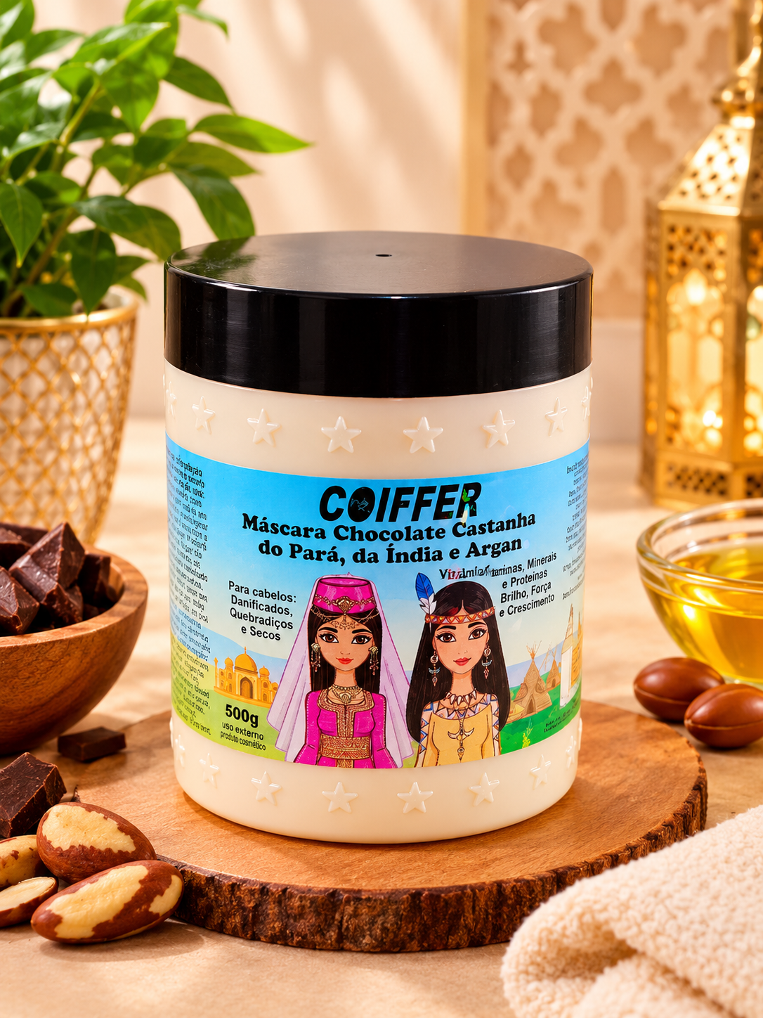 MASCARA DE CASTANHA DO PARÁ COIFFER 500GM