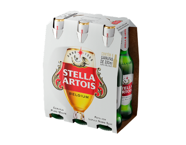 Stella Artois 330ml - Pack de 6 unidades
