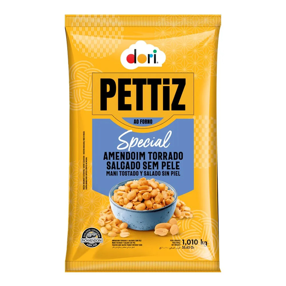 PETTIZ SALGADO S/PELE 50G