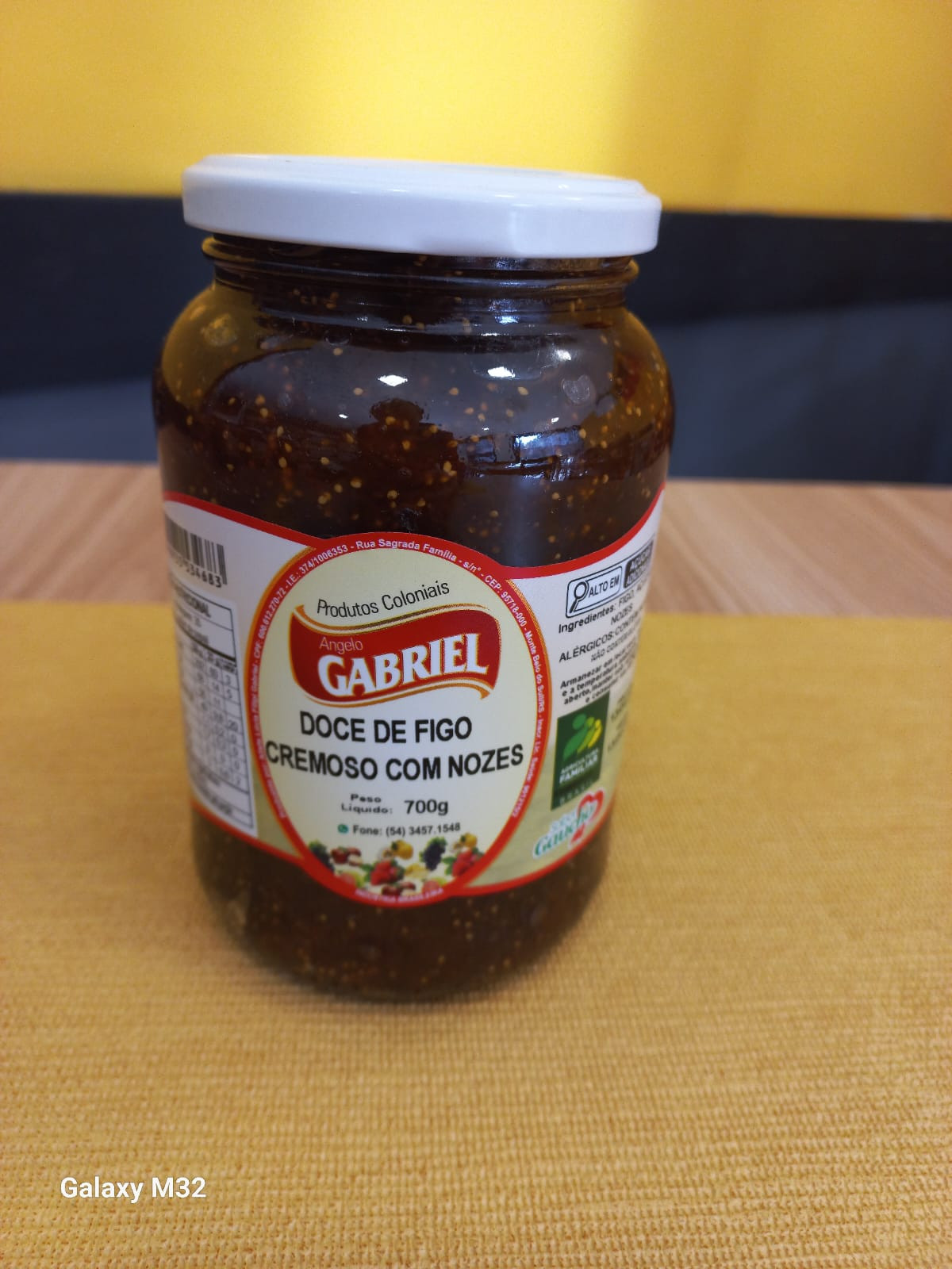 Doce De  Figo Com Nozes 700G