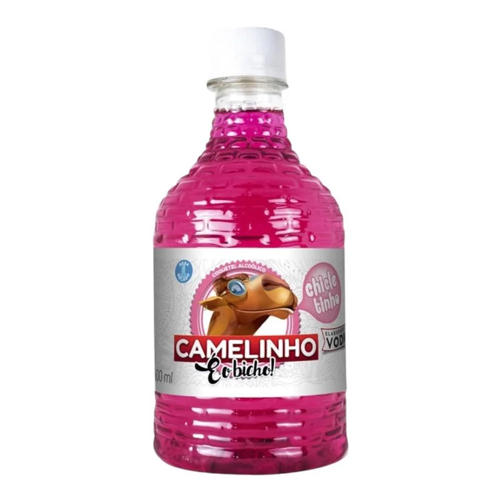 CACHAÇA CAMELINHO CHICLETINHO COROTE 500ML¬