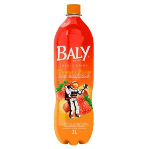ENERGETICO BALY MORANGO E PESSEGO 2L