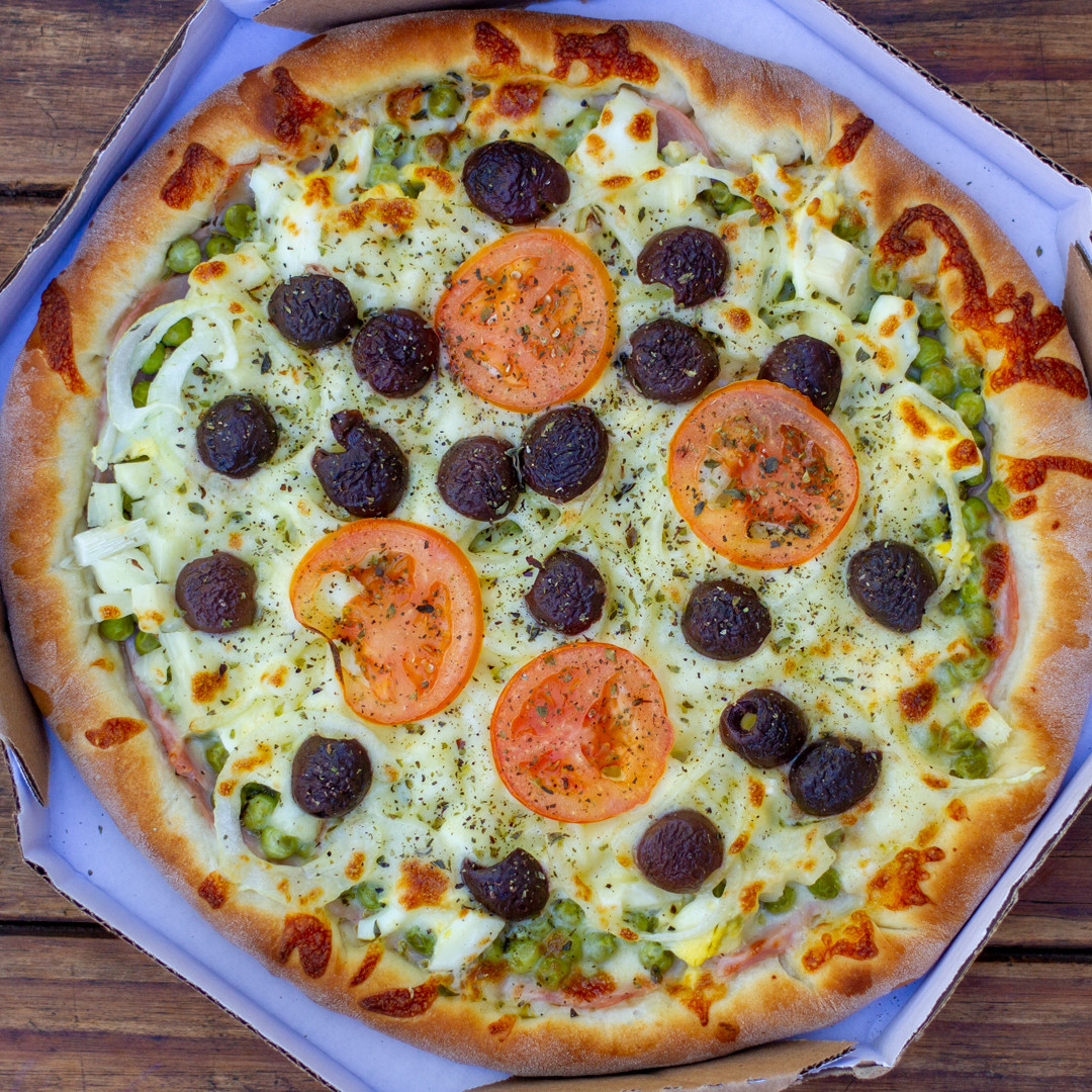 Pizza Tamanho M (6 Pedaços)