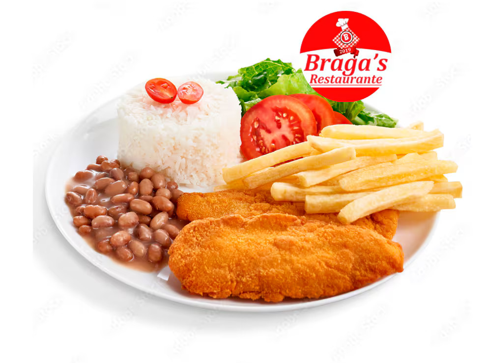 Prato - Filé de Frango á Milanesa Grande