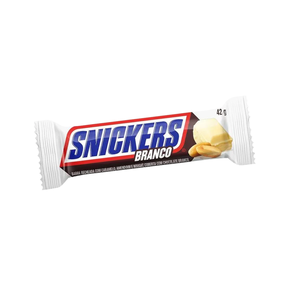 CHOCOLATE SNICKERS BRANCO 42G