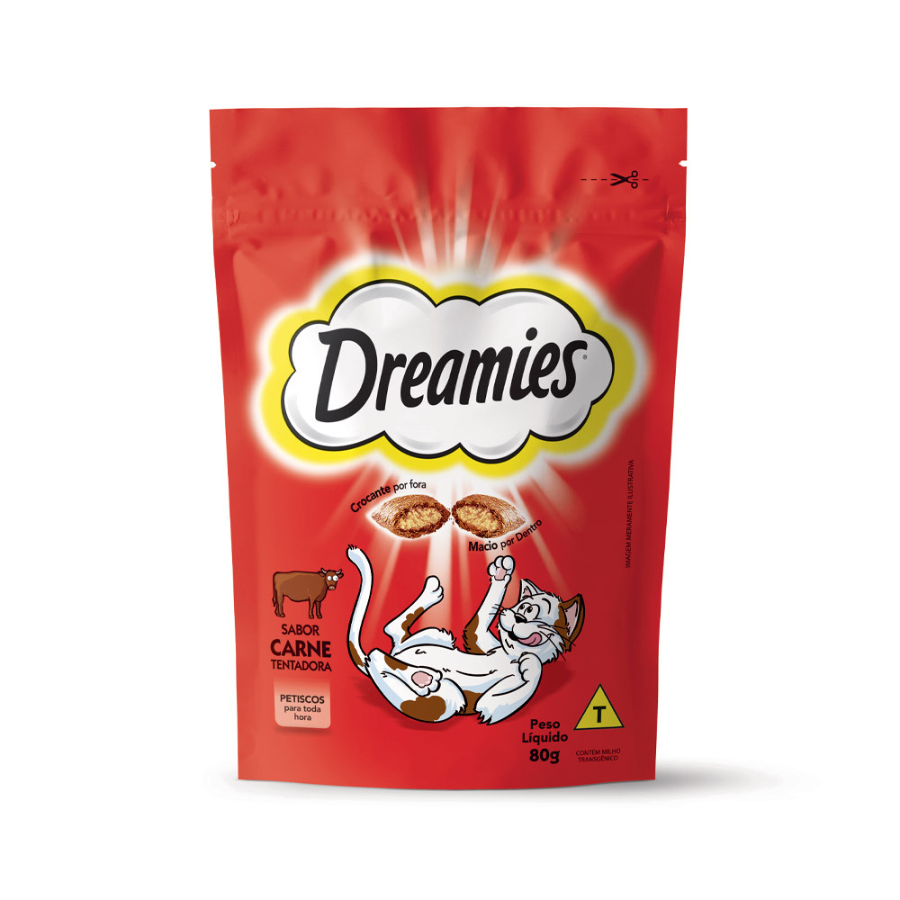 Dreamies Sabor Carne Tentadora 80g