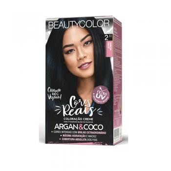 COLORAÇÃO TINTURA BEAUTYCOLOR PRETO AZULADO 2.11