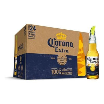 CERVEJA CORONA LN 330ML PACK 24 UN
