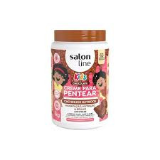 Creme Para Pentear Salon Line - Chocolate 1 Kg