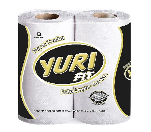 Papel Toalha Yuri Folha Dupla