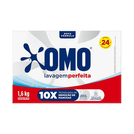 OMO LAVAGEM  PERFEITA 1,6KG