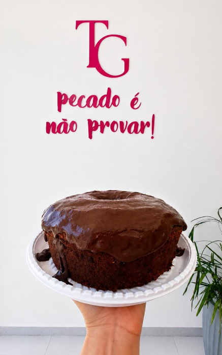 BOLO DE CHOCOLATE 500G