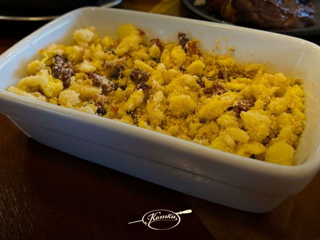 Farofa com Ovo e Bacon