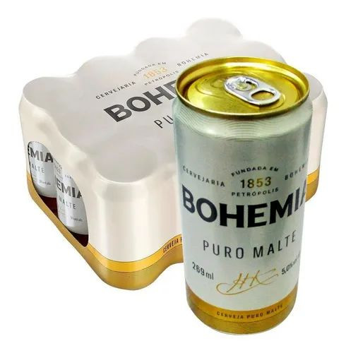 CERVEJA BOHEMIA LT 269ML PACK 15 UN
