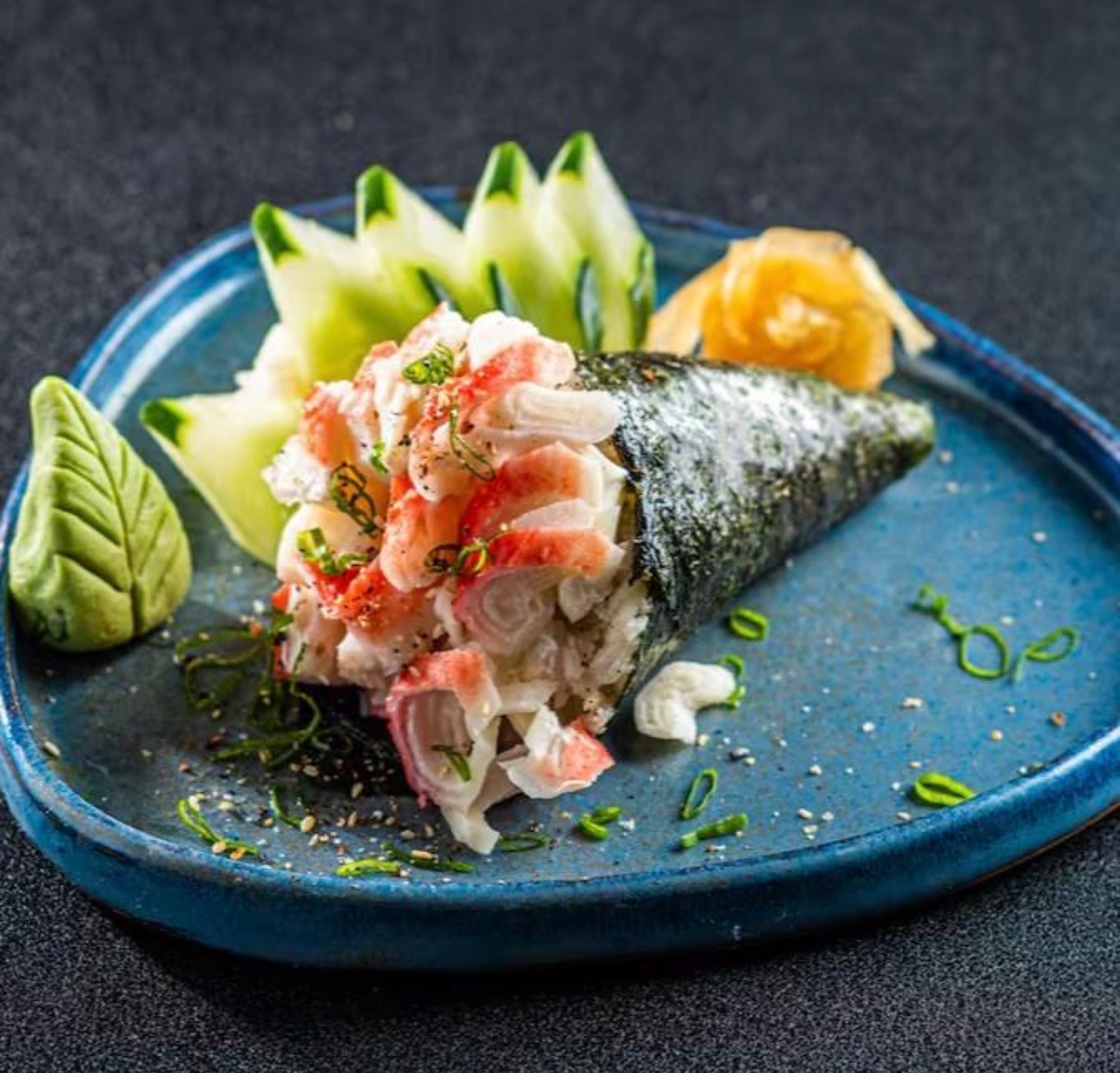 Temaki de Kani 