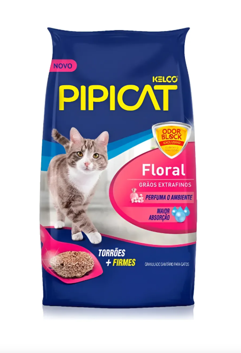 Areia  Pipicat Floral 20Kg