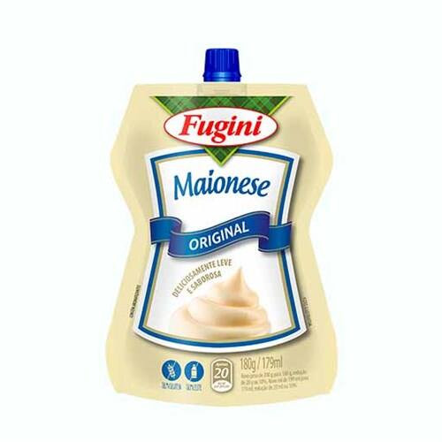 Maionese Fugini Original com Bico Sache 180g