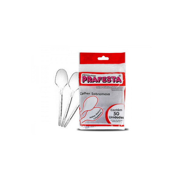 NOVA COLHER SOBREM CRISTAL 50UN