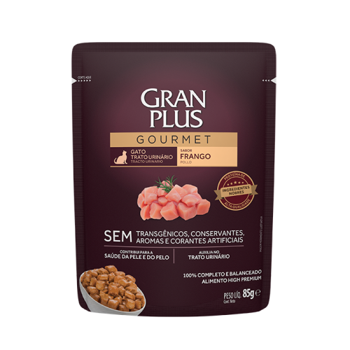 Sachê Granplus Gato Trato Urinário Frango 85g 
