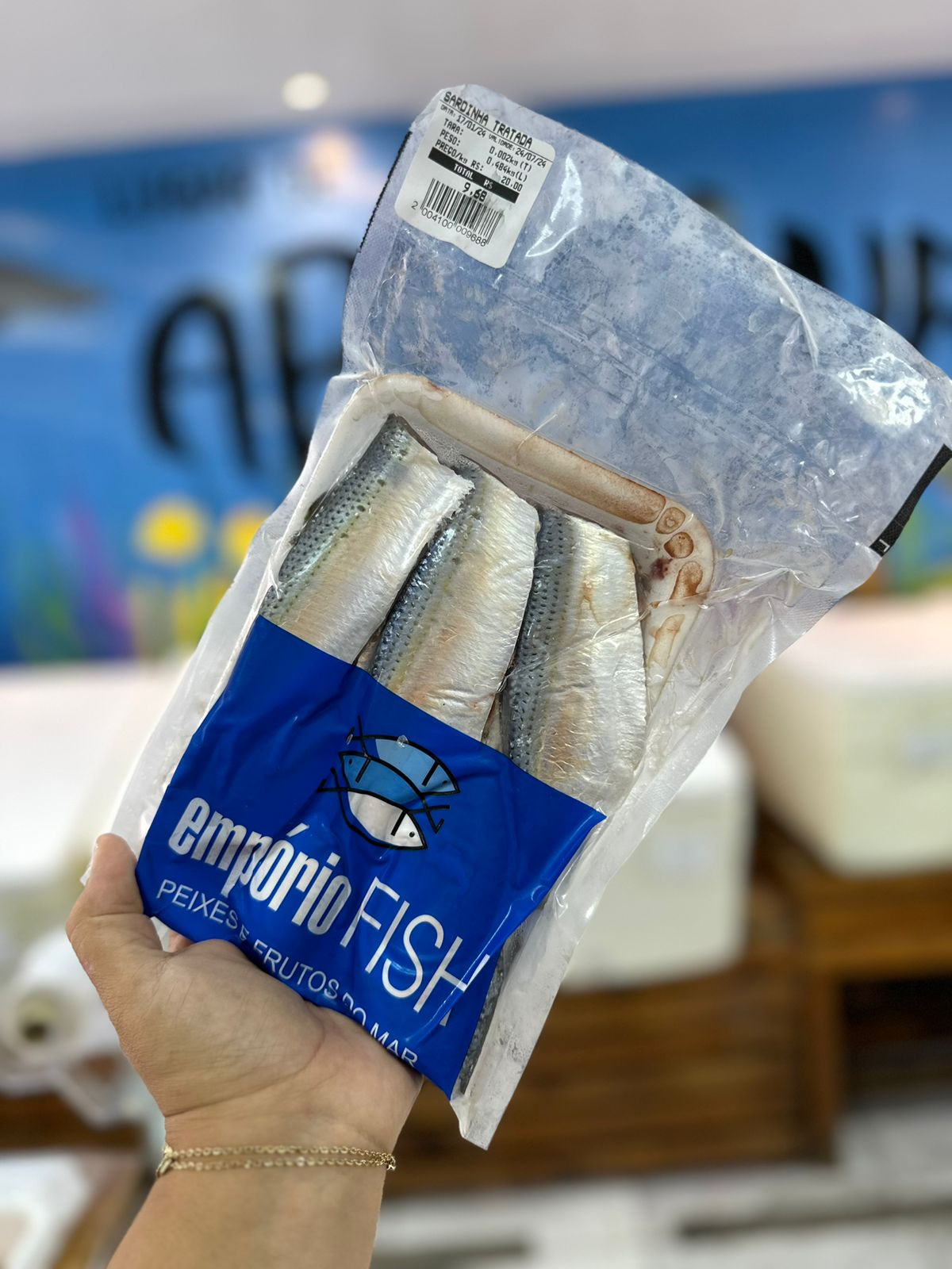 Sardinha tratada-1kg