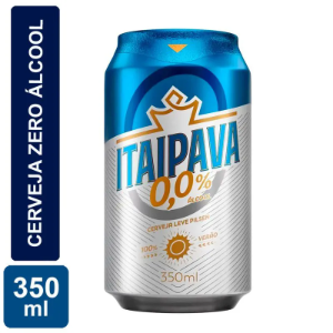 CERV ITAIPAVA PILS 00 ALC LT 350ML
