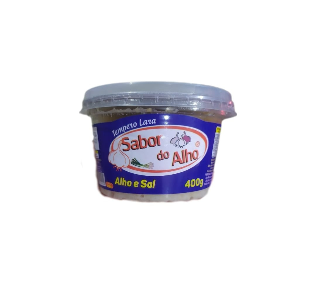 TEMPERO DA LARA ALHO E SAL 400G
