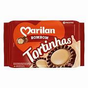 BISCOITO RECHEADO TORTINHAS BOMBOM MARILAN 300G 