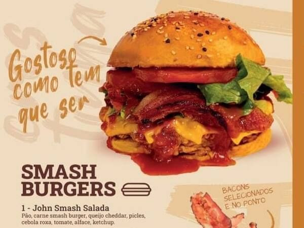 Smash Salada 1 Carne