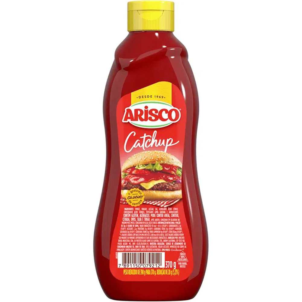 Catchup Arisco Trad 370g