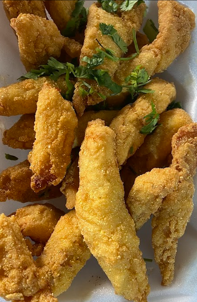 GURJÃO DE PEIXE EMPANADO p/ 4 pessoas 
