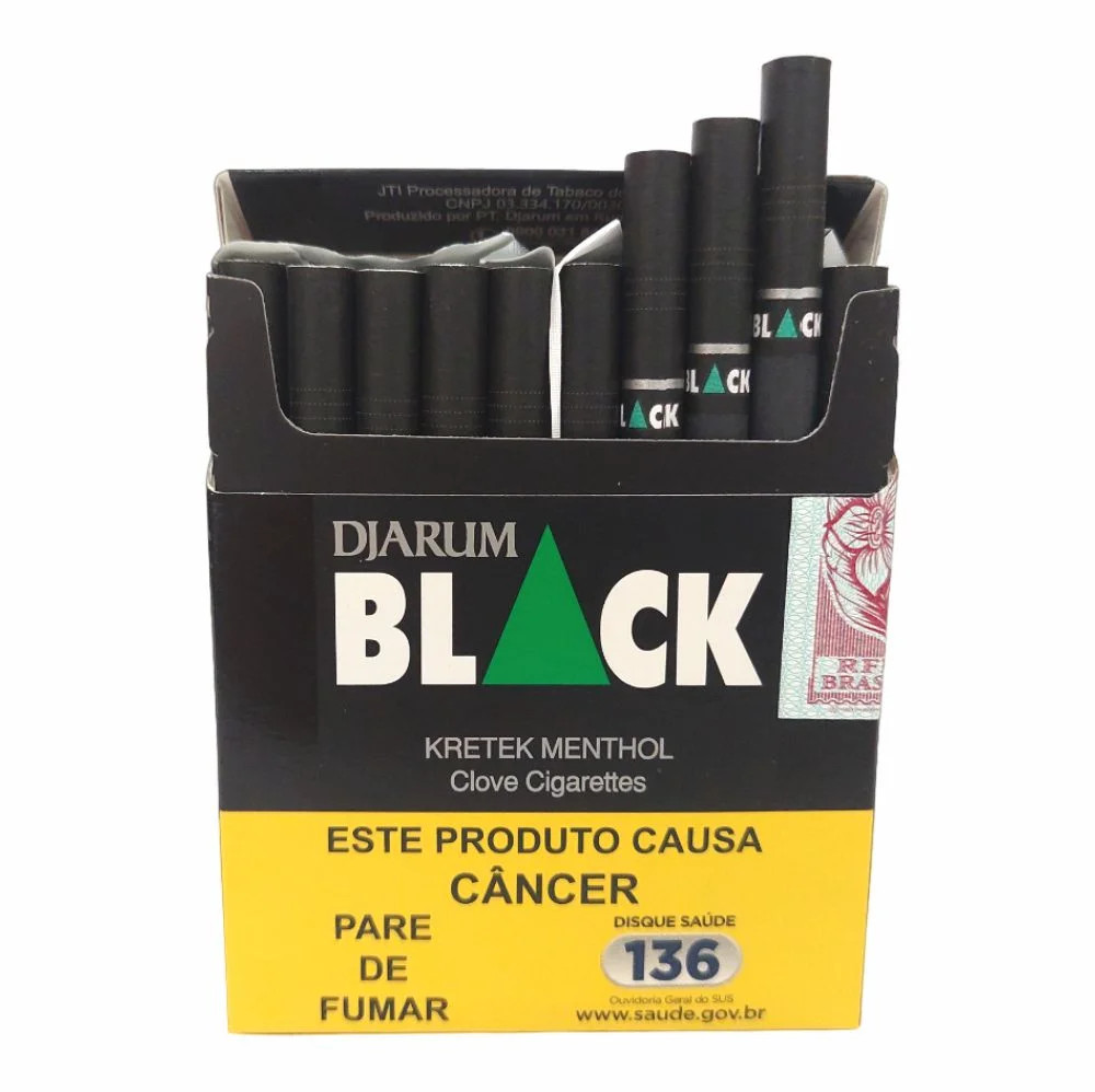 Maço de cigarro Black