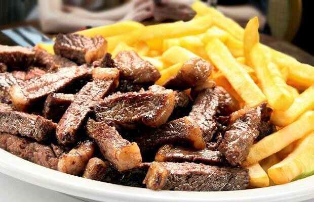 PICANHA NA CHAPA COM BATATA