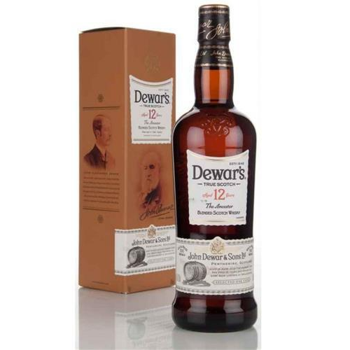 WHISKY DEWAR'S 12 ANOS 750ML