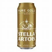 CEVERJA STELLA ARTOIS PURE GOLD LT 473ML LATAO