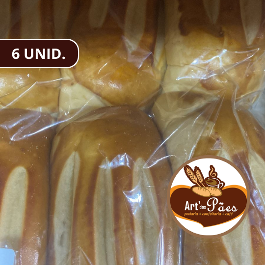 PÃO SUIÇO C/ 6 UNID.