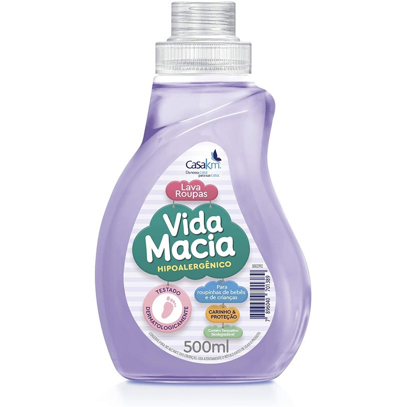 SABAO LIQUIDO VIDA MACIA BABY 500ML