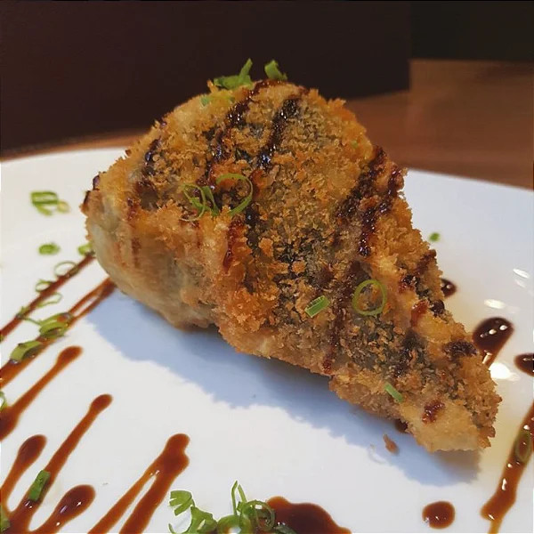 Temaki Camarão Empanado s/ arroz e cheese 